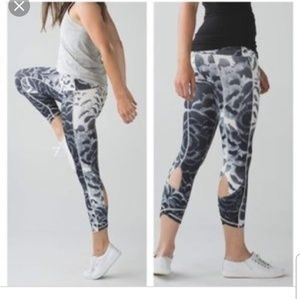 Lululemon wunder under with skirt